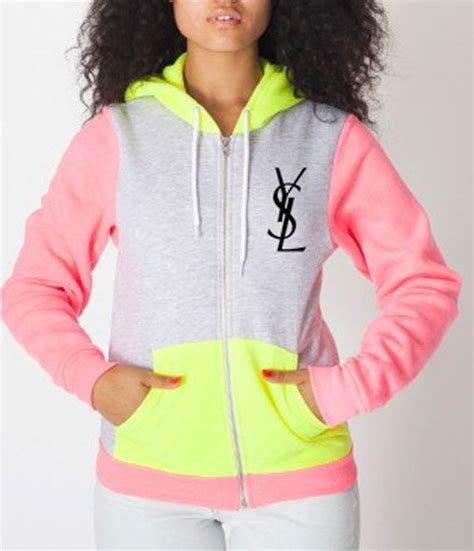 ysl yellow hoodie